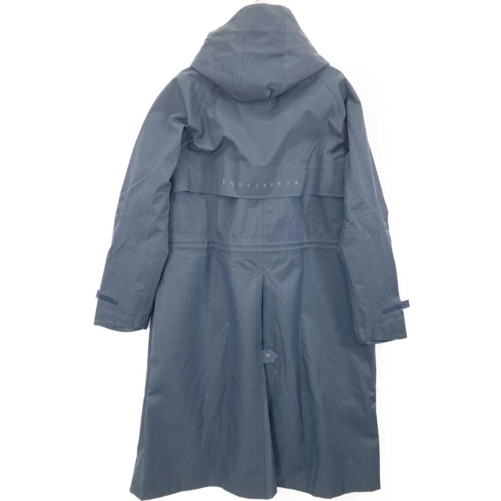EQULIBERTA [EQULIBERTA] Navy High-Performance Riding Raincoat coat M NavyUsed