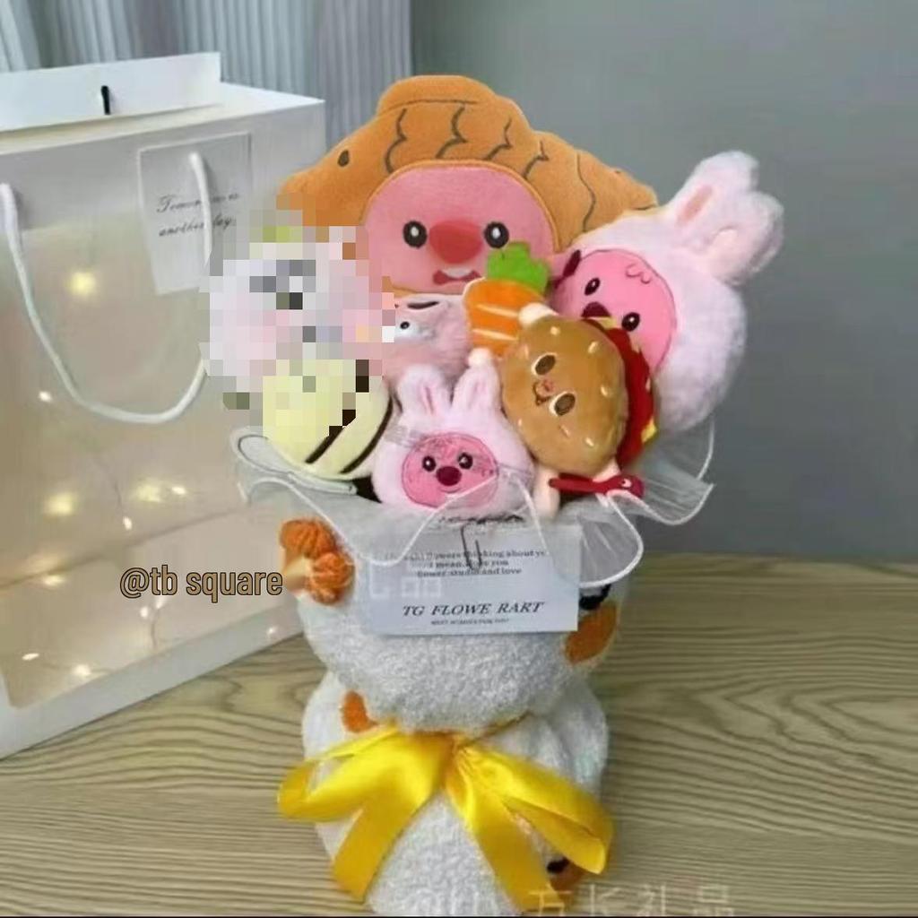 Ruby Loopy Beaver Doll: Cute, Creative Fabric Gift for Birthdays, Christmas, Valentine's Day, or Best Friends