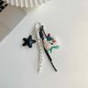 Delightful Plush Bear Bag Charm Cartoon Keychains For Women and Girls Stylish Bag Pendant Cute Car Accessories Decors