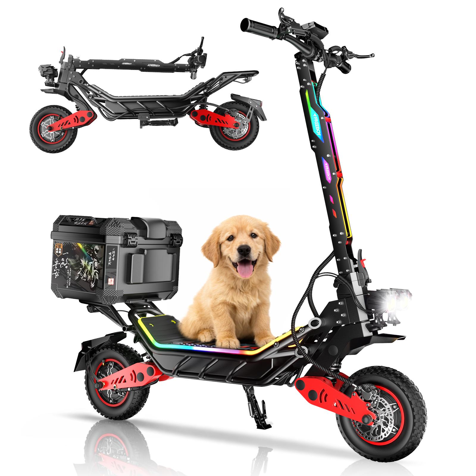 FREEBOY H10 12 Elektriskais skrejritenis Jaudīgs