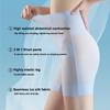 Nahtlose Bodyformer Damen Hohe Taille Bauchkontrolle Shorts Po-Lifter Schlankmachende Shapewear Ultra Dünne Eis Seide Formende Hosen