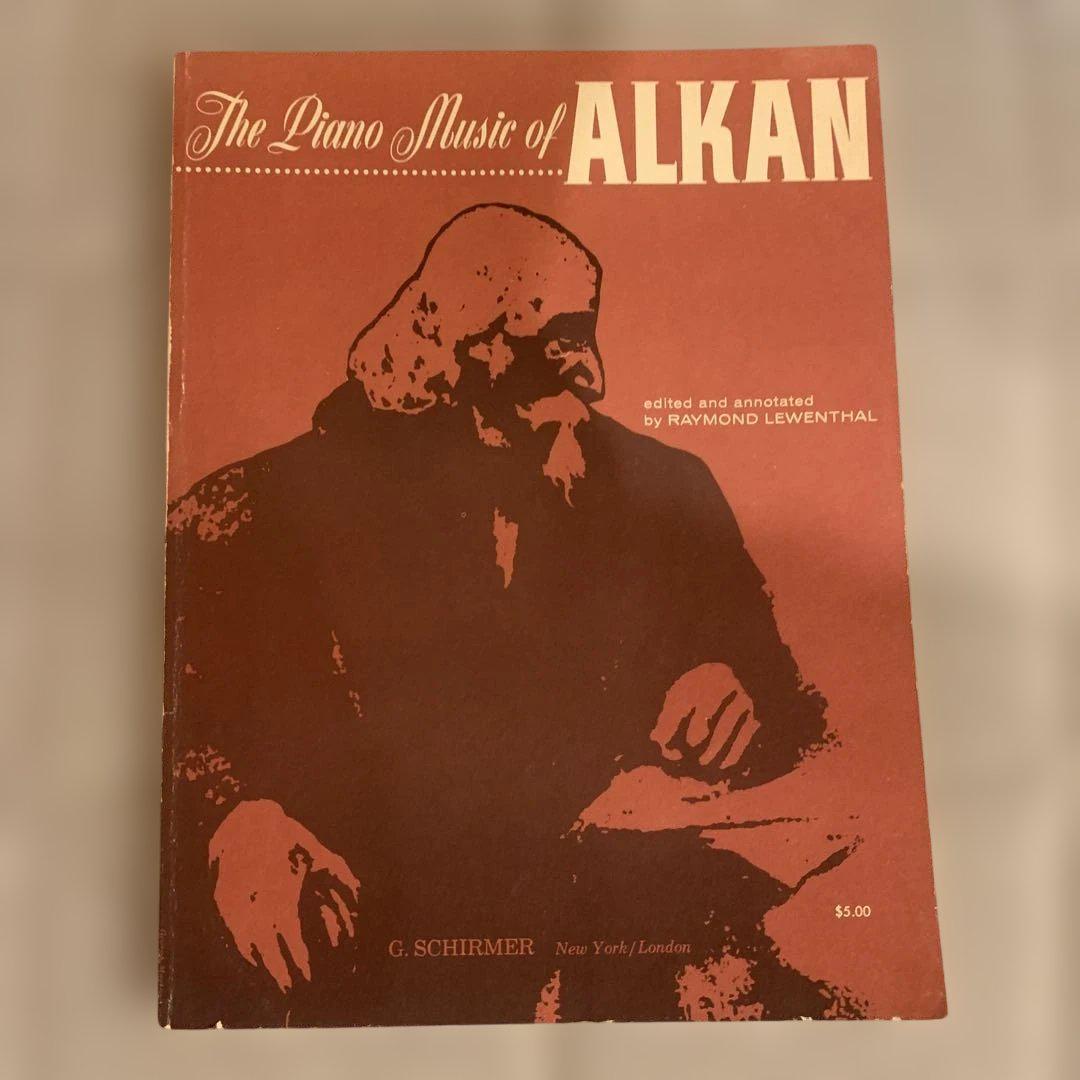 

[USED] Charles-Valentin Alkan Piano Works (compiled by Lewenthal) Sheet Music