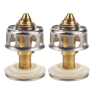 2 piezas Tapón de Desagüe de Fregadero Universal Acero Inoxidable Alta Resiliencia Tapón de Fregadero con Anti Atascos