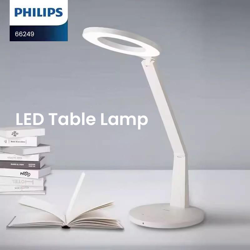 Philips LED Lamp Eye Protective Desk Light 10-100% adjsutable brightness 40 min timer, remind to rest