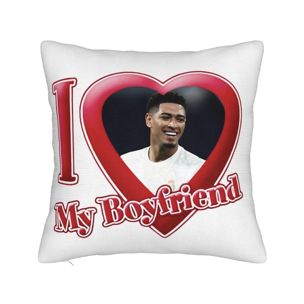 J-Jude B-Bellinghams Pillow Covers Merch Printed Cushion Cover Decorations Football Pillow Case Cover Home Multi-Size