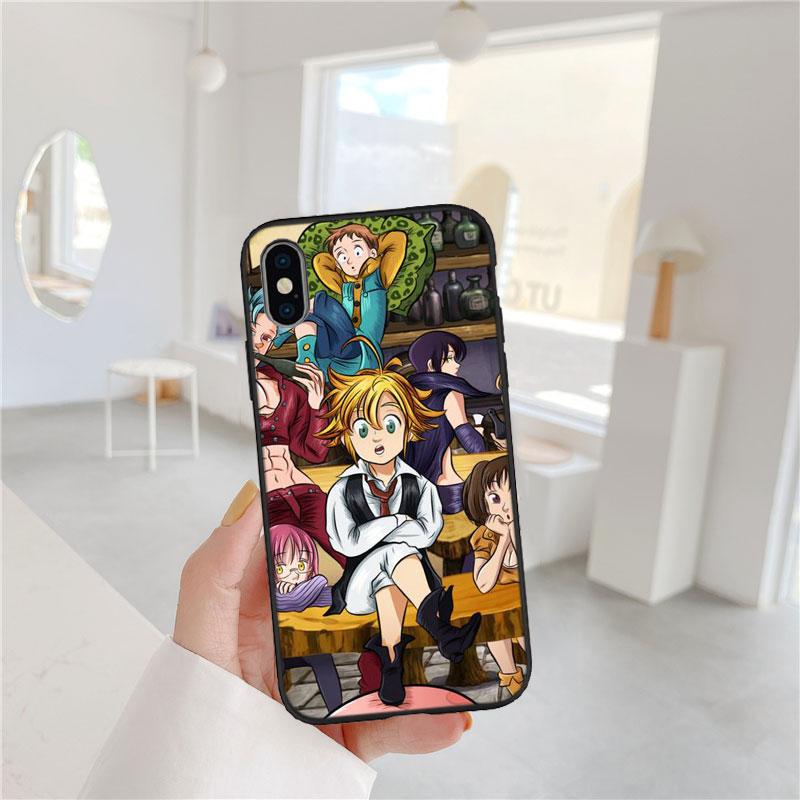 BF91 S-Seven D-Deadly Sin Soft Shell Phone Case for iPhone SE X XS XR 11 16E 17 Pro Max Air 8 7 6 6s Plus