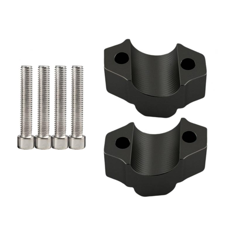 

Handlebar Riser Clamp For XSR900 XSR-900 XSR-900 2016-2024 Motorcycle Accessory Drag Handle Bar Extension Adapter чёрный