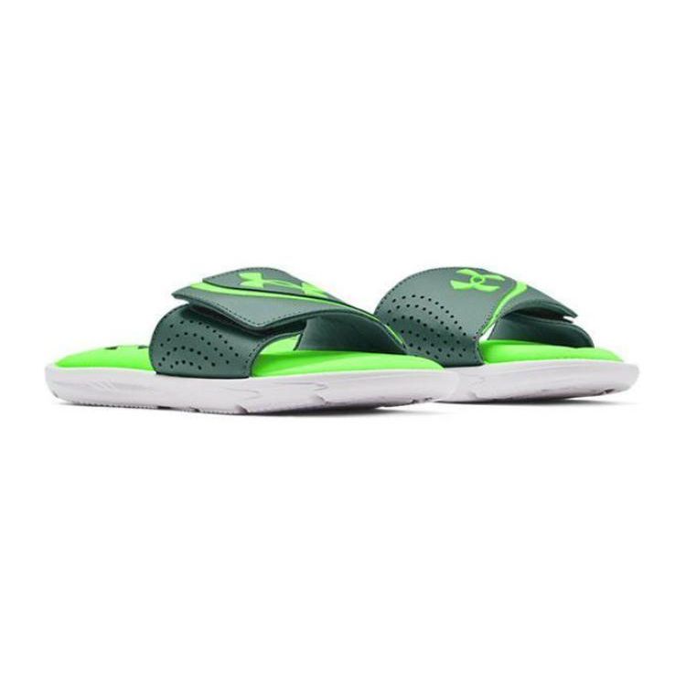 Under Armour Ignite VI Slides Kids Neon Green 3022728-103