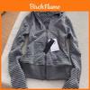 Womens Striped Slim Fit Hoodie Sweatshirt With 3d Pattern For Casual Autumn Wear