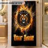 Beach TowelHull City Custom Name Text Personalized Soft Towel for Beach Pool Indoor Home Decor Gift