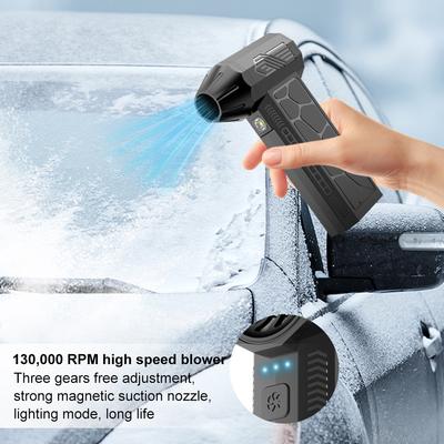 Mini Turbo Jet Fan 130000 RPM Strong Winds 50m/s Turbo Violent Fan Powerful Blower Handheld Duct Fan Turbo Jet Blower