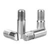 304 Stainless Steel Slotted Head External Thread Cylindrical Positioning Pin (M2-M10)