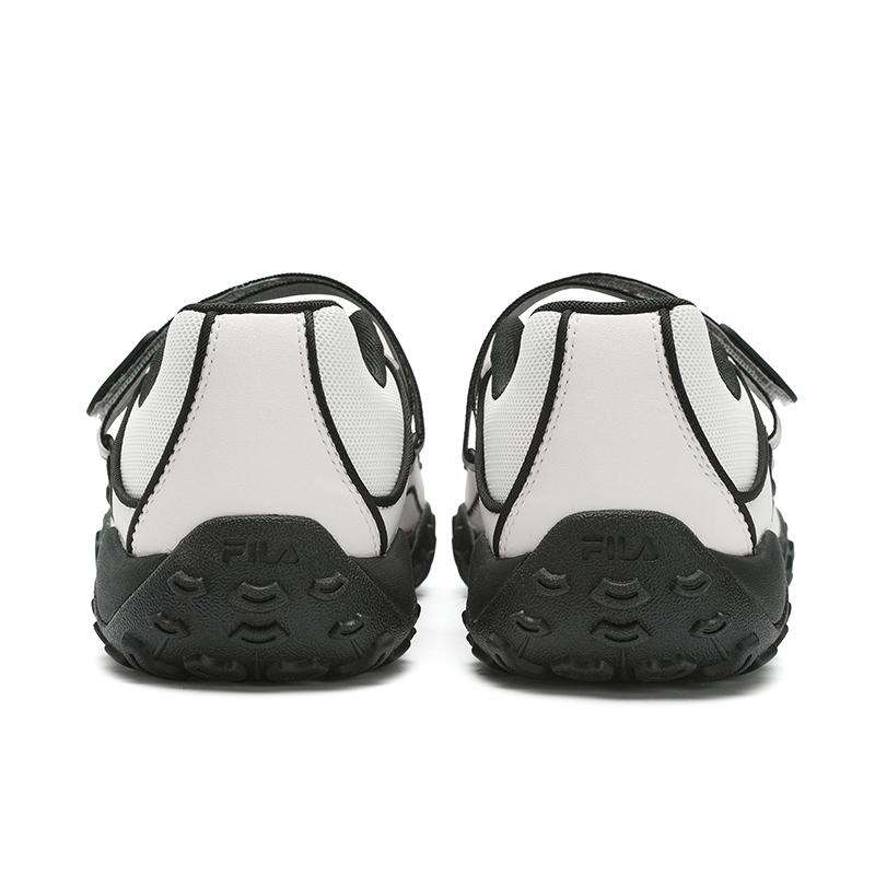 Fila Sandały Klapki Baleriny Modne Trendy Wygodne Codzienne Oddychające Trwałe Damskie Sandały Białe F12W522405FTS