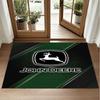 John Deere Design Crystal Velvet Rug Soft Decorative Mat for Bedroom Entrance