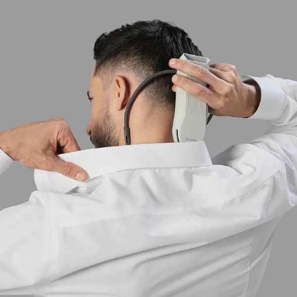Sony REON POCKET PRO RNPK-P1 Wearable Neck Cooler Personal Air Conditioner White
