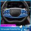 Xingtu Lanyue TPU Protective Film Set for 25 Models: Includes Navigation Screen Film and Central Control Sticker for Interior Car Decoration