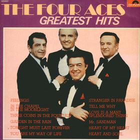 LP Record FOUR ACES  Greatest Hits 2484145 Polydor Belgium Pop Used