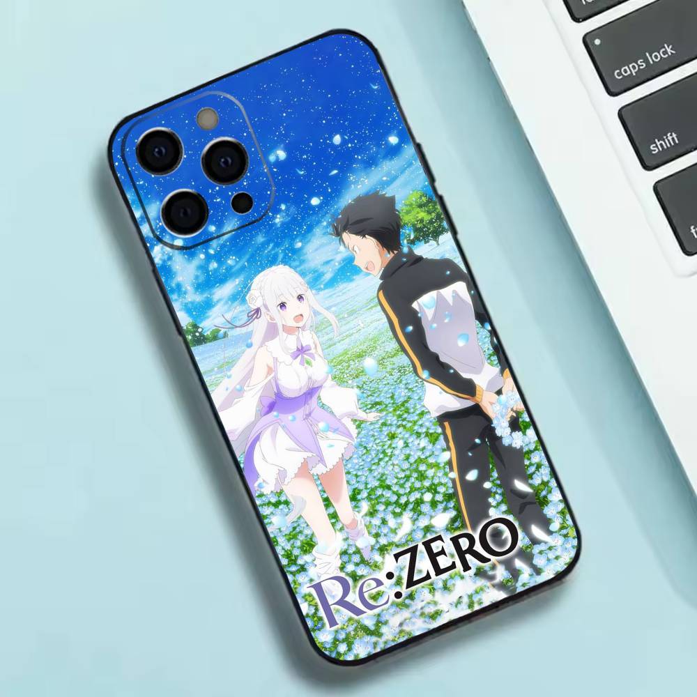 R-Re ZERO Starting Life in Another World Phone Case Silicone Soft For IPhone 17 16 15 14 13 12 11 X XR Plus Pro Max Plus
