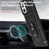 Pouzdro pro Motorola Moto G Power 5G 2023 Armor Slide s ochranným krytem pro fotoaparát pro Motorola G Power 5G 2023 s kroužkem a zadním krytem