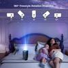 CrossV1 HY500 4K Android Projector, 1080P HD, Wireless Screen Mirroring, Portable for Home & Outdoor Use.