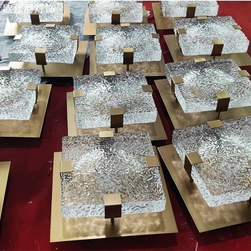 Amerykańska Luksusowa Designerska Lampa Sufitowa na Balkon, do Przedpokoju, Korytarza i Foyer