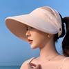 Outdoor Sun Protection Hat For Women With Wide Brim And Breathable Polyester Fabric Summer Sun Hat
