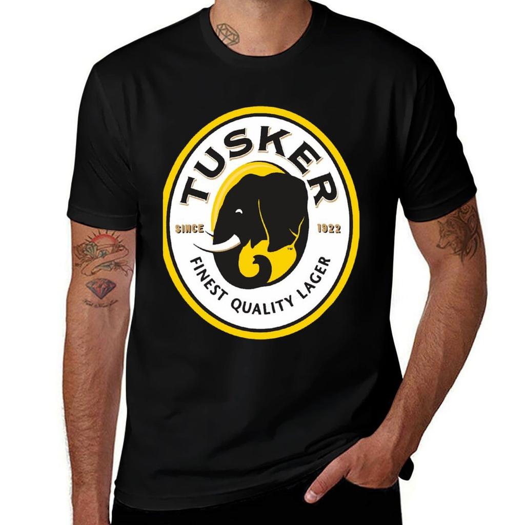 Tusker Lager Tshirt Lightweight Sport Basic Tshirt