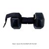 2 Pcs Adjustable Weight Dumbbell Ankle Straps Tibialis Trainer Foot Strap Dumbbell Attachment For Feet Easy To Use