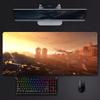Game Survival Ddying Light Mouse Pad Large Gaming Mousepad With Stitched Edges Thickened Desk Mat Pc