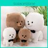 Cute Frise Bichon Plush Toys Cartoon Dog Animal Stuffed Doll Decoration Gift