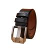 Retro Men'S Leather Casual Pin Buckle Cowhide Belt Simple Belt Belt Men'S Casual Versatile Belt