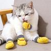 4pc Pet Socks, High-quality Non- Sole, Dog Socks, Teddy, Corgi, And Supplies.