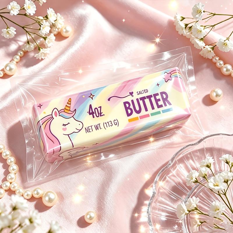 Slow-Rising Pink Unicorn-Shaped Butter Bread Stress-Relief Toy — Perfect for Halloween Party Favors