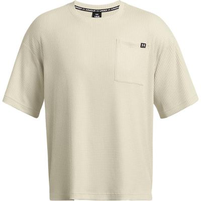Rival Waffle Crew Solid Loose Waffle Training Round Neck Short Sleeve T-Shirt Men Tops Sand 1383106-273