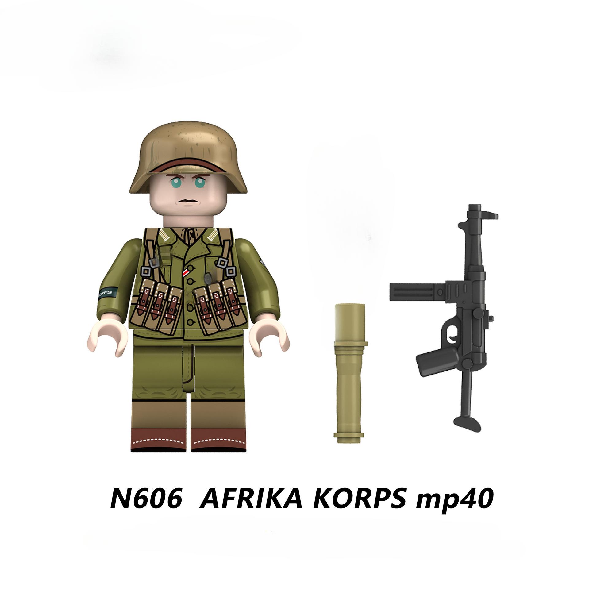 

Военная война MOC Солдаты Оружие Строительные блоки Креативные аксессуары для экшн-фигурок Игрушки для детей Подарки на день рождения