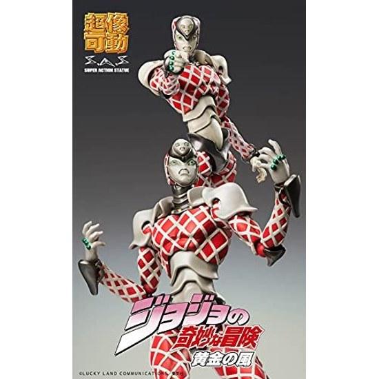 Medicos Entertainment Estatua de Acción Súper JoJo's Bizarre Adventure Parte 5 K.C. Figura Pintada de PVC ABS Nylon de Aproximadamente 165 mm