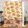 Adorable Capybara Moments Blanket Suitable for All Seasons Home Decor Christmas Gifts Digital Printing Office Rest Blanket