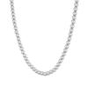Basic Perlina Gray Pearl Bead Necklace 4mm (Jjp1Ni4Bf220Sw420)