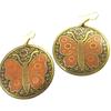 Les Trésors De Lily [M8117] - Designer Earrings 'Kathmandu' Butterflies
