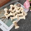 PETTYOLL 40PCS Wooden Spools for Crafts, 1.2 X 2 Inch Unfinished Wood Spools, Splinter - Free Empty Thread Spools for Crafts and Art