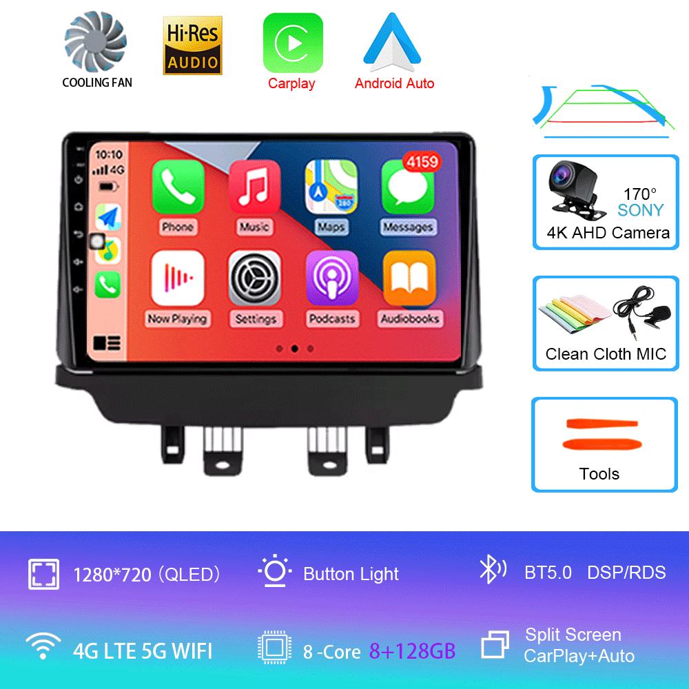 For Mazda CX-3 CX3 Mazda 2 DK 2014-2021 CarPlay IPS DSP Android 14 Car Radio GPS Multimedia Player Navigation 2000*1200P HU DVD