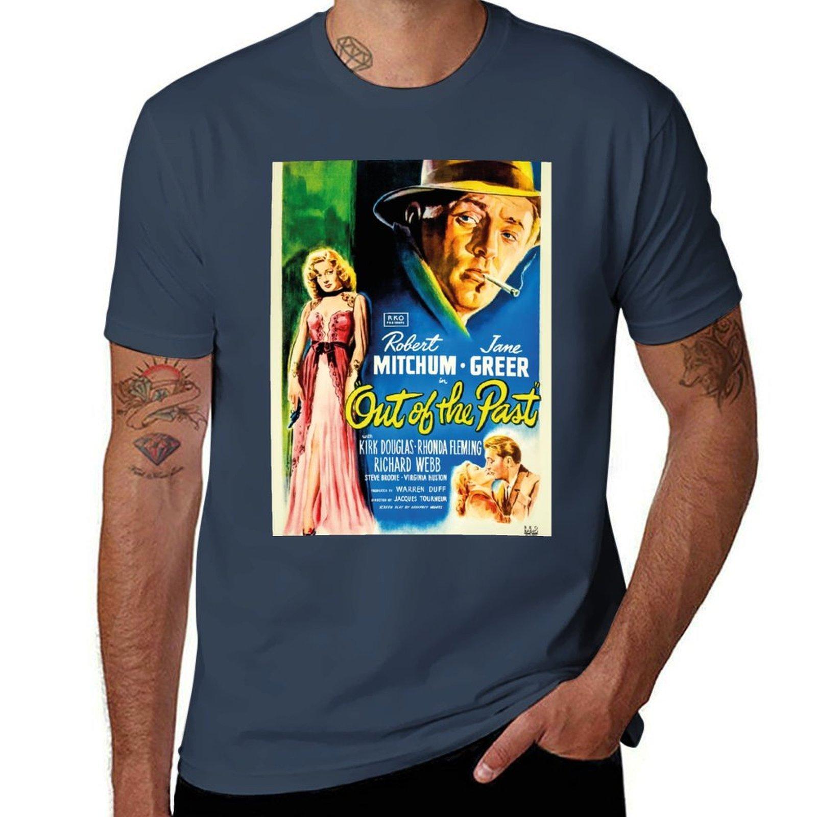Out of the Past TShirt Plus Size Quick Dry Sports Tee S