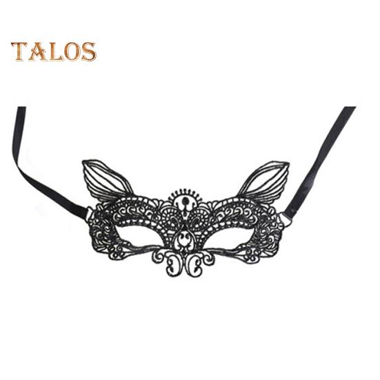3-teilige Augenmaske aus Spitze, hohle Blume, Königin, Spinnen-Stil, Party, Date, Valentinstag, Tanz, angenehme Haut, freiliegende, geheimnisvolle Partymaske