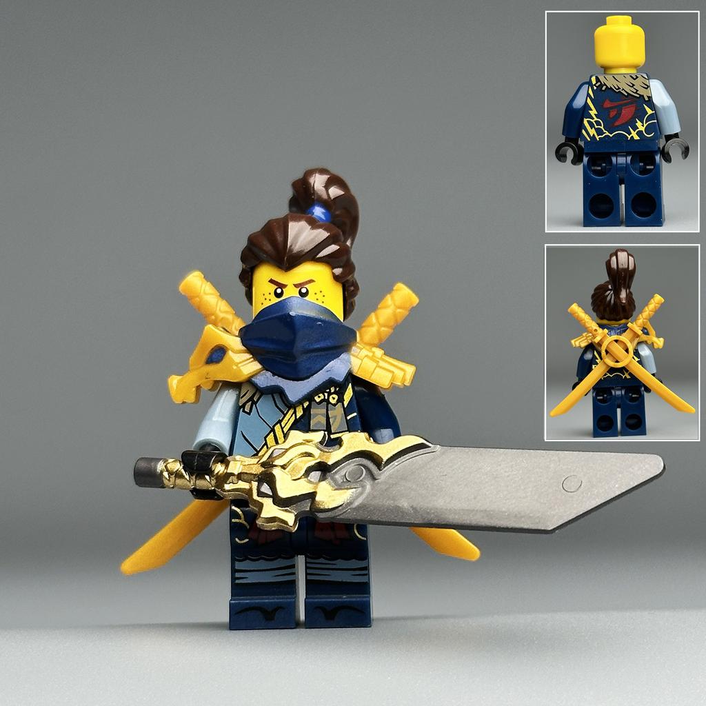 19e Seizoen Draken Schouderpantser Ninja Bouwstenen Minifiguur, Drakenkop Kleine Deeltjes Educatief Montagespeelgoed voor Jongens