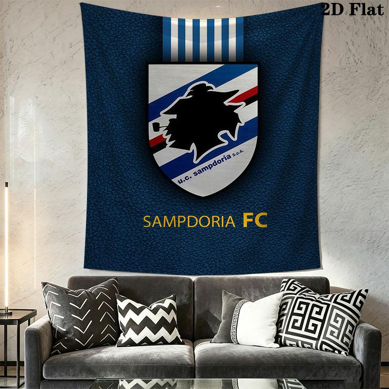 U.C. Sampdoria Wall Hanging Printed Fabric Blanket Decorative Tapestries for Bedroom Living Room Home Decor