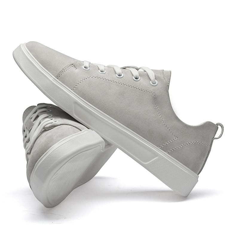 Fashion 2025 New Man Breathable Sneakers Leather Men's Comfortable Flats Luxury Brand Men Casual Walking Shoes Male Outdoor Skate Shoes