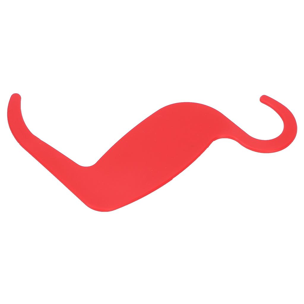 Face MakeUp Stencils Nose Eyebrow Cheekbone   Stencils for Various Face Shapes(Red )