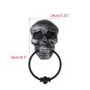 3D Skull Door Knocker Wall Hanging Decoration Gothic Skeletons Head Skull Art