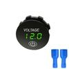 DC 12V Digital Panel Voltmeter Voltage Meter Tester Led Display For Car Auto Motorcycle Boat ATV Truck Refit Accessories