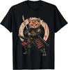 Ninja Kitten Japanese Samurai Cat Kawaii Ninja Cat T-Shirt
